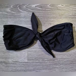 strapless bandeau bikini top